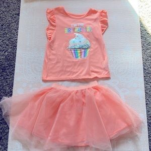 Birthday girl outfit 4T